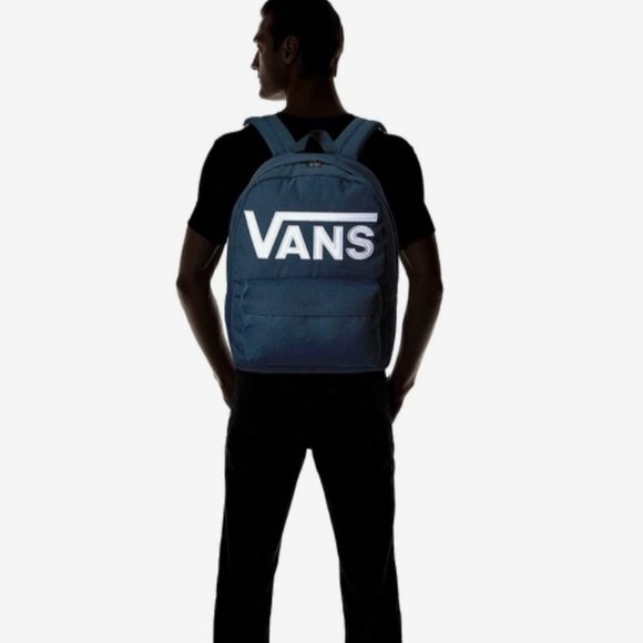 VANS Scurry Old Skool 3 B BACKPACK Navy Blue Men's VN0A3I6R5S2 - Picture 4 of 4